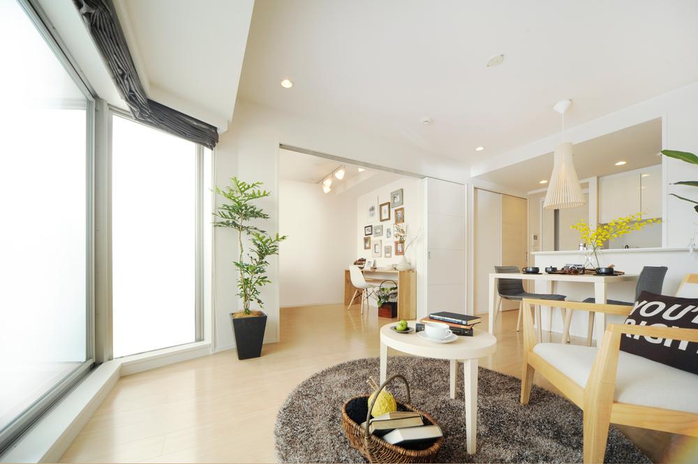 Same specifications photos (living). LD photo (G2 type model room)