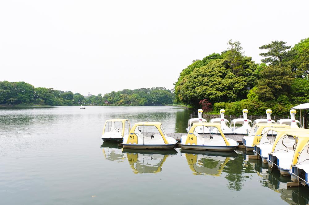 park. 1050m until Senzokuike park