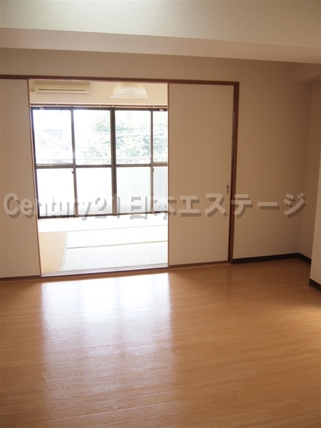 Other room space. Japanese-style room as seen from the Western-style