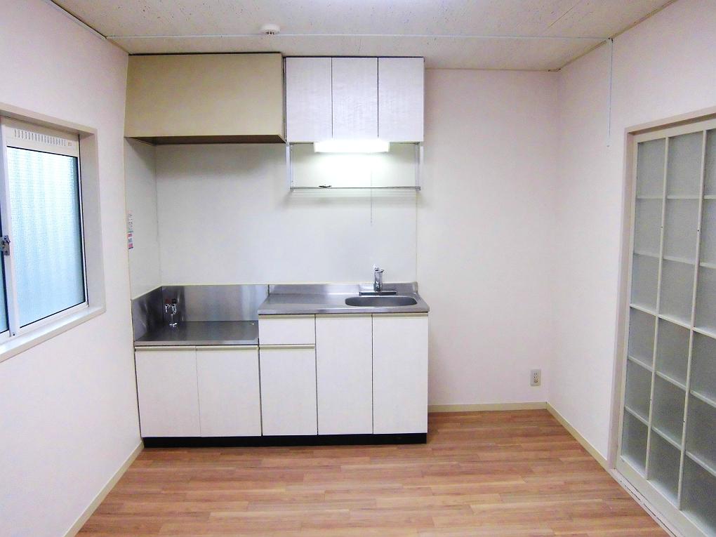 Kitchen. CF new ☆ Gas stove two-burner grill with an installed ☆