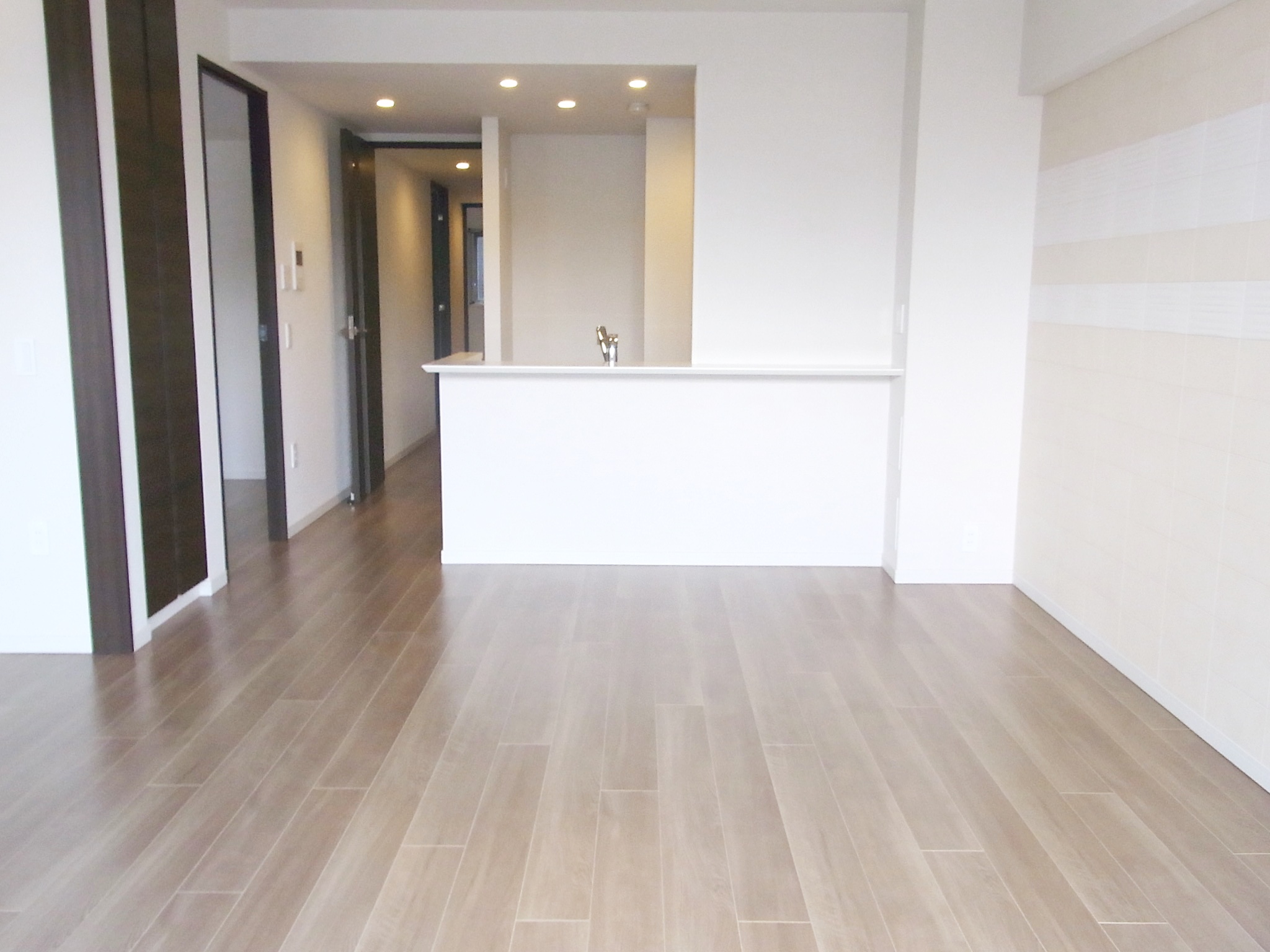 Living and room. Communication will be taken in the kitchen and the living room