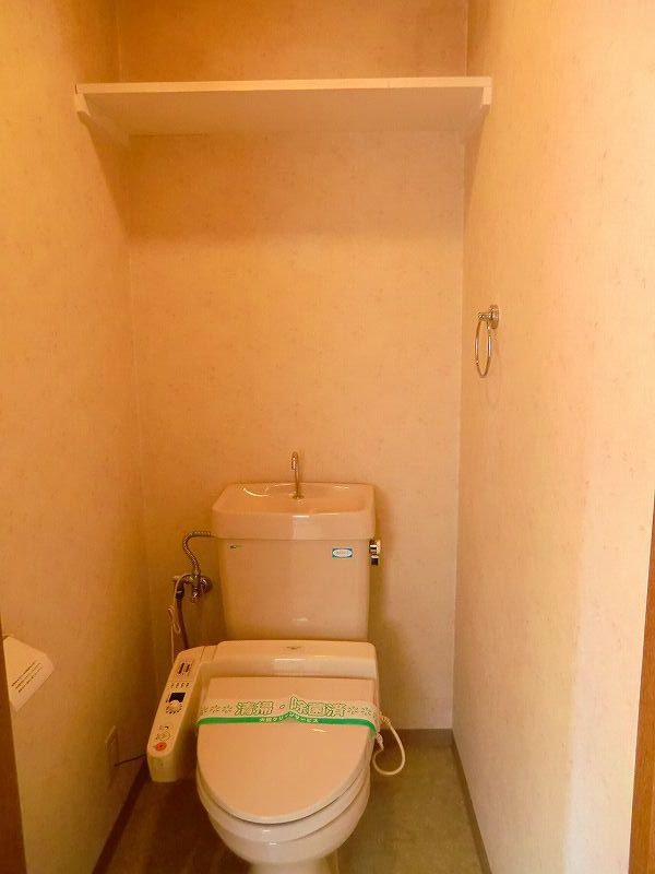 Toilet. With bidet of popular equipment! 