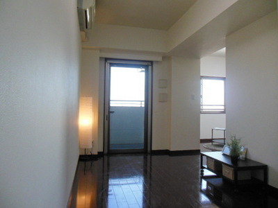 Living and room. Model is room