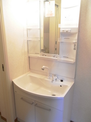 Washroom. Independent wash basin