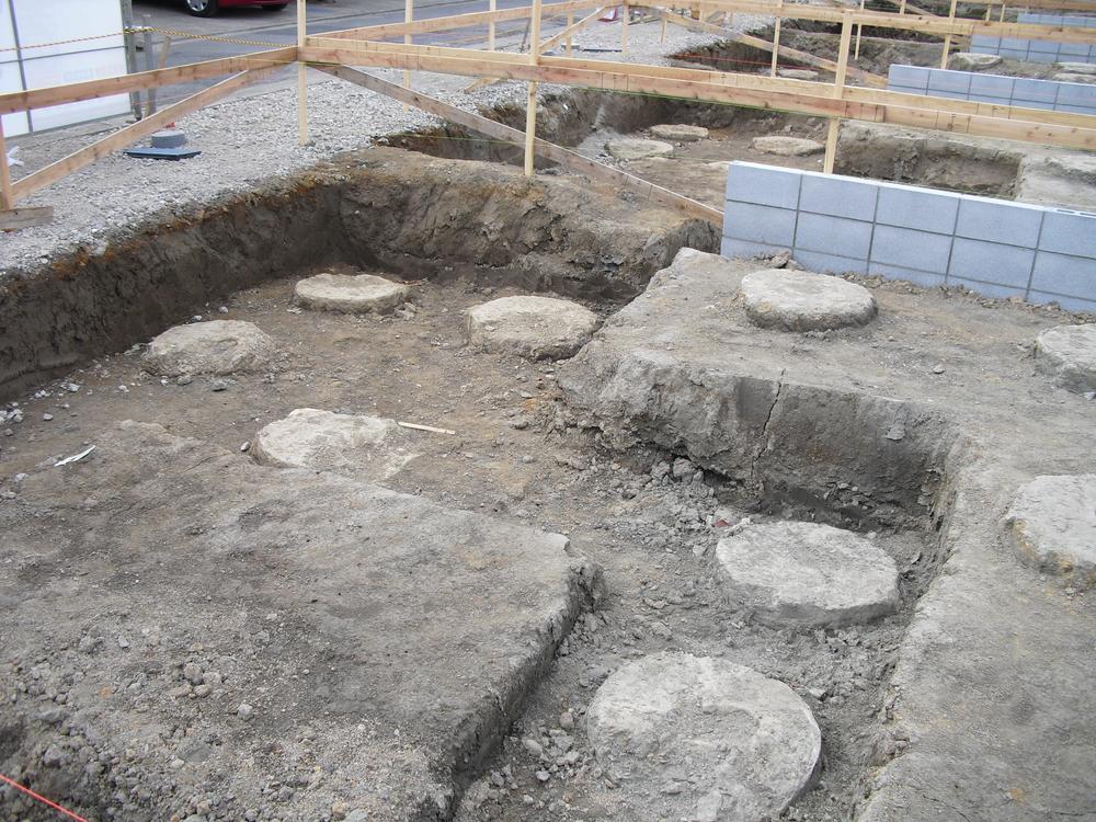 Other local. Local (12 May 2013) shooting earthquake countermeasures ground reinforcement work