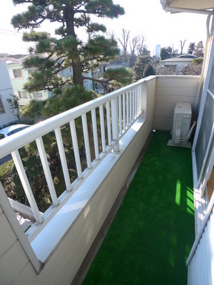 Balcony. Sunny balcony