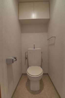 Toilet.  ◆ Cleaned the restroom ◆