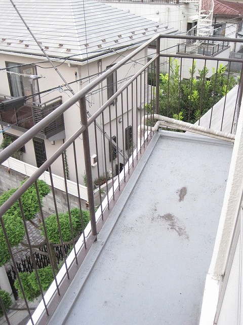 Balcony. It feels good and there are two balconies!