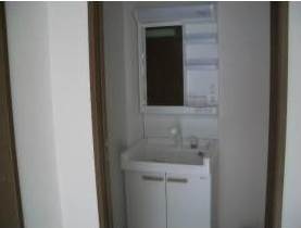 Washroom. Happy independence washbasin