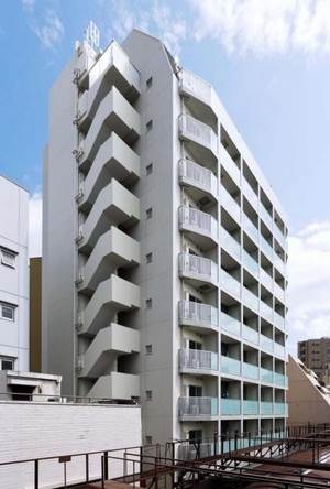 Building appearance. A quiet residential area