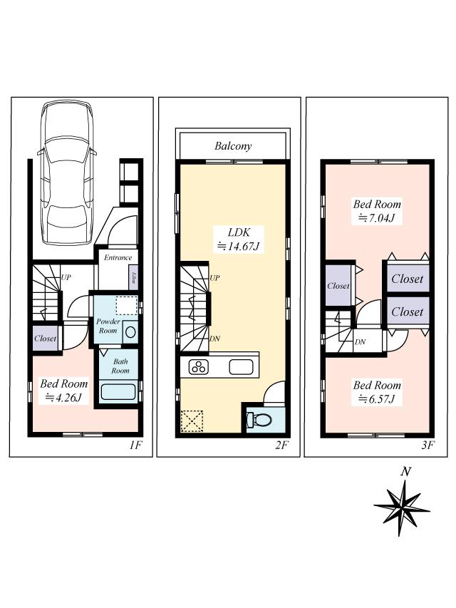 Building plan example (floor plan). Building plan example