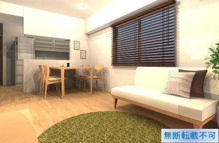 Living. Southeast corner room ・ Yang per facing south ・ View is good.  "Ishikawadai" Station 2-minute walk, It is conveniently located in commuting.  The field situation, There is the case that specifications may be changed.