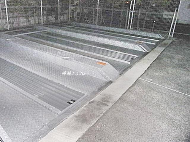 Parking lot. Common areas