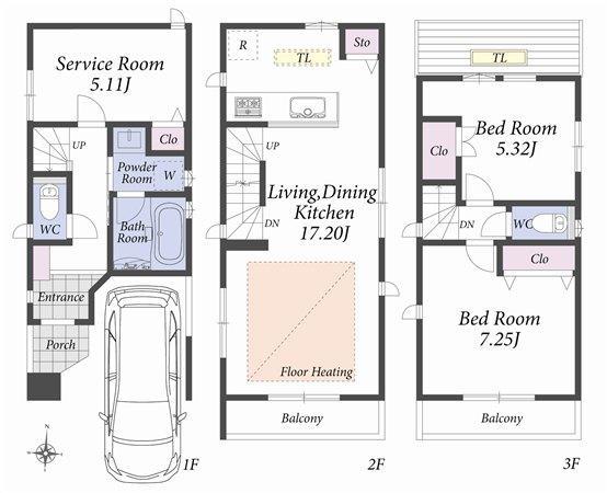 Floor plan. Floor plan C Building