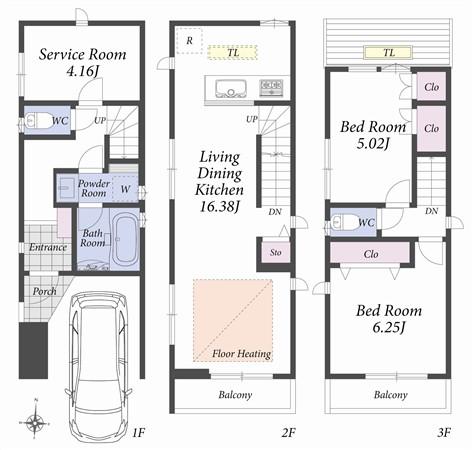 Floor plan. Floor plan B Building