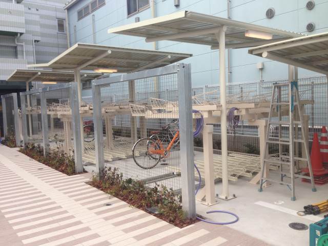 Other room space. Bicycle-parking space Bike shelter