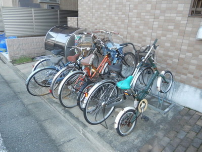 Other common areas. There is also a firm parking lot