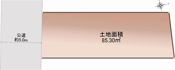 Compartment figure. Land price - compartment view