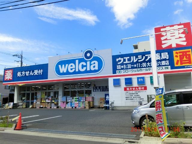 Drug store. Uerushia 463m to Daejeon Nishirokugo shop