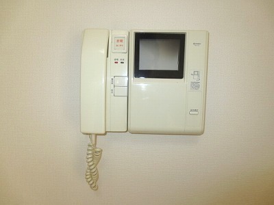 Security. TV monitor with intercom