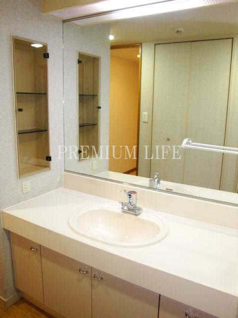 Wash basin, toilet. Wash basin