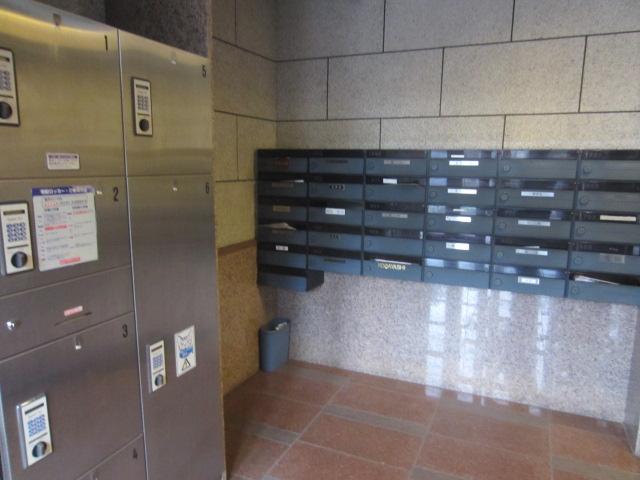 Entrance. Delivery Box