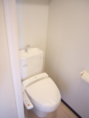 Toilet. With Washlet