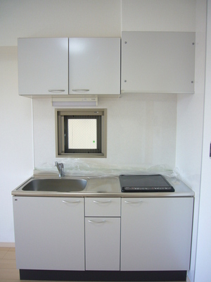 Kitchen. System Kitchen (2-neck, IH + Rajientohita) ☆ 