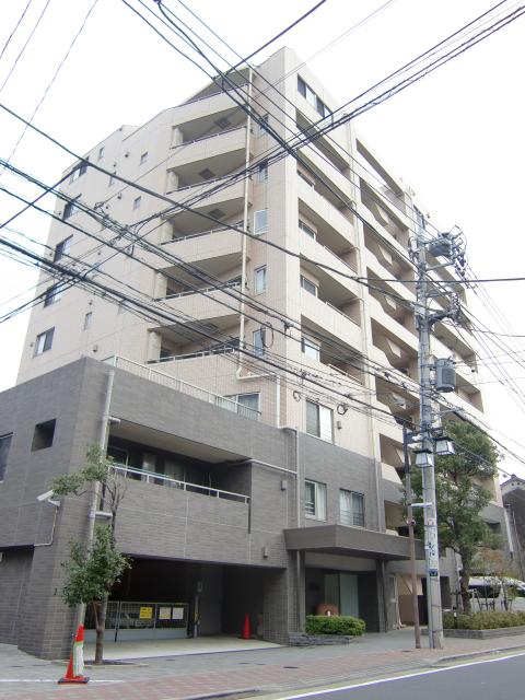 Local appearance photo. Hotel-like inner corridor design! It is the appearance of a profound feeling in the tiled!