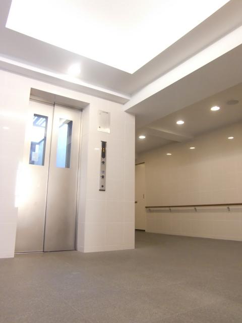 Entrance. entrance, elevator hall