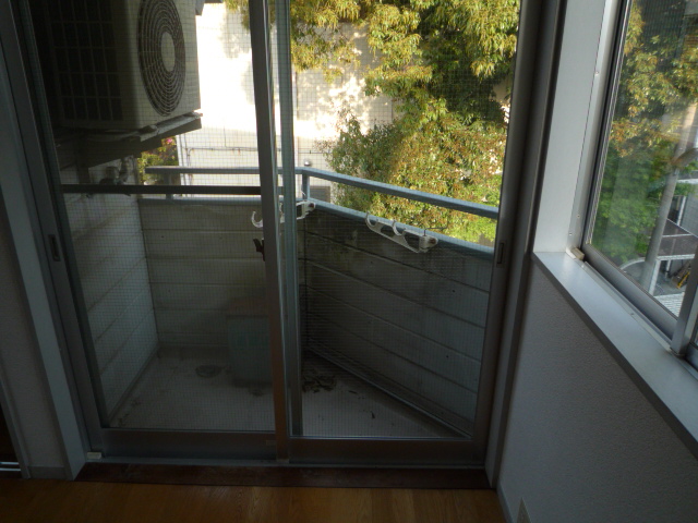 Balcony. Laundry Area