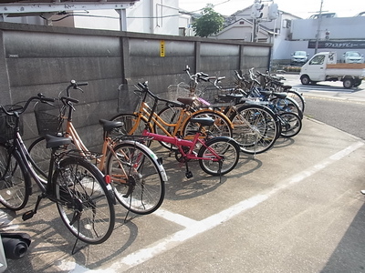 Other common areas. Bicycle-parking space