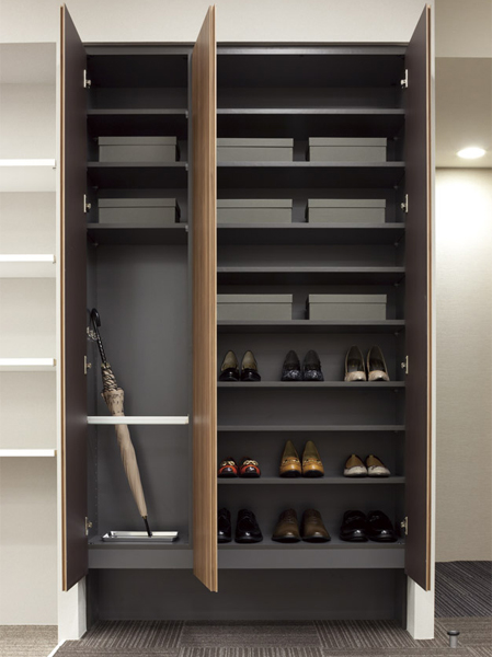 Receipt.  [Footwear purse] Thor type that ensures a generous storage capacity. Also it can be stored in internal umbrella.  ※ A ・ B ・ F ・ G ・ Except H type (same specifications)