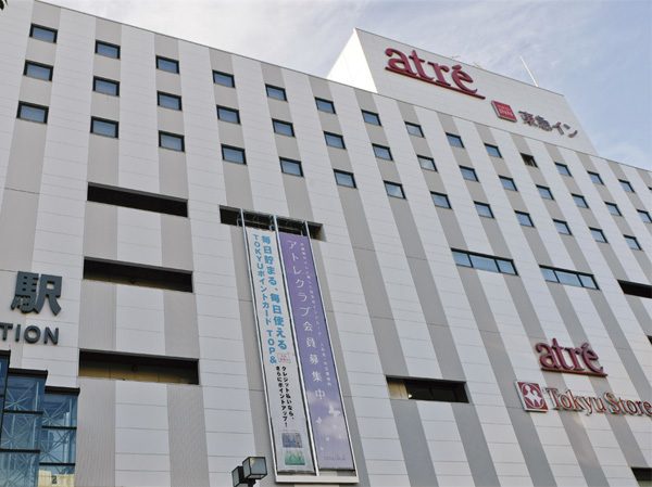 Surrounding environment. A 2-minute walk, "Omori" station. The same station has two Tsunoeki building that Atre Omori and RaRa, In addition to that you can feel free to shopping, Various convenience facilities have been integrated also around the station. Good location that most Station sensation. (Atre Omori / About 330m ・ A 5-minute walk)