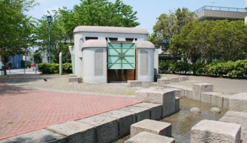 park. Minamirokugo to green space 298m