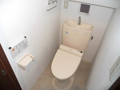 Toilet. Toilets with warm water cleaning toilet seat