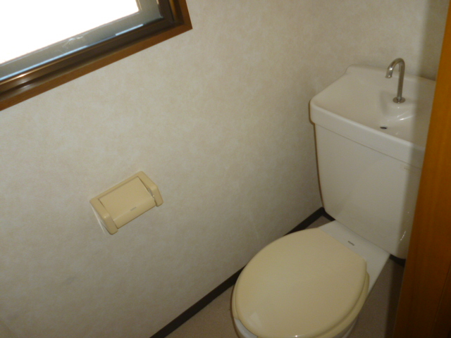 Toilet. Bus is a toilet