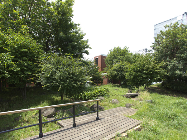 Surrounding environment. Shimomaruko lingering charm park (about 350m ・ A 5-minute walk)