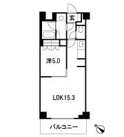 Floor: 1LDK, the area occupied: 45.7 sq m, Price: 34,980,000 yen, now on sale