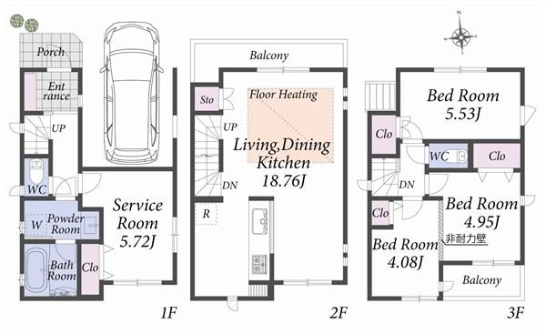 Floor plan A Building