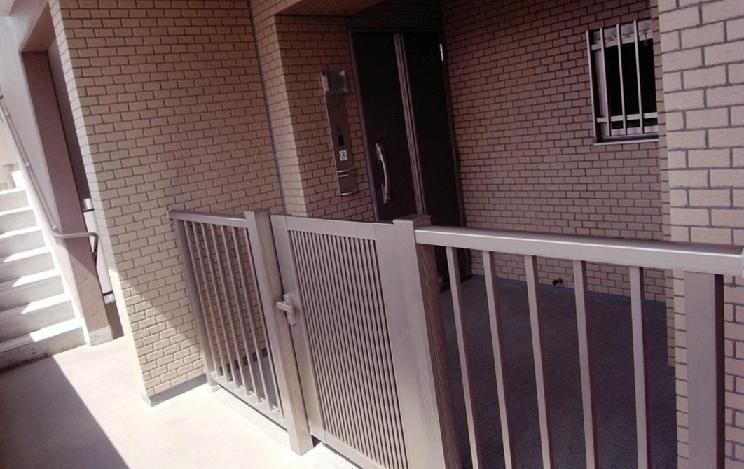 Entrance. Entrance porch