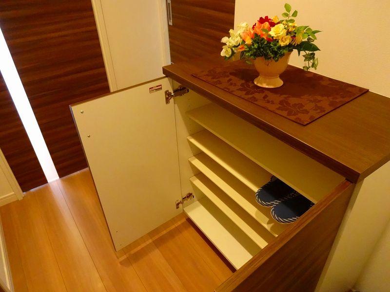 Entrance. Entrance storage