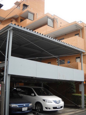 Parking lot. appearance