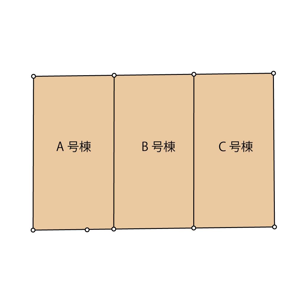 The entire compartment Figure. We are facing in all sections south road. Also in contact with the north side also on the road.
