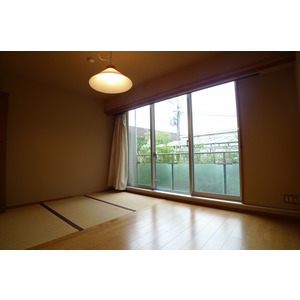 Living and room. Western-style about 4 mat flooring