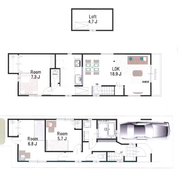Rendering (appearance). C Building floor plan