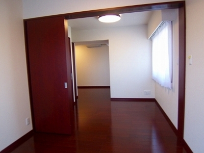 Living and room. Fashionable color of the flooring