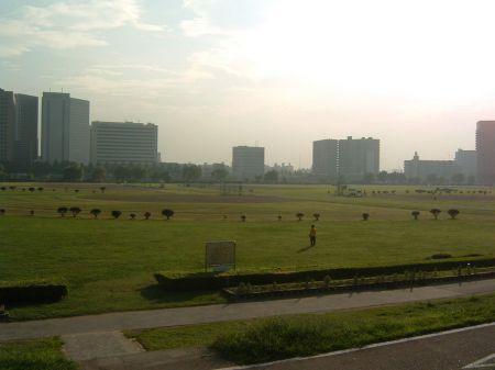 Streets around. Until the Tama River 400m