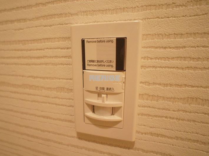 Entrance. Motion sensors in the front door