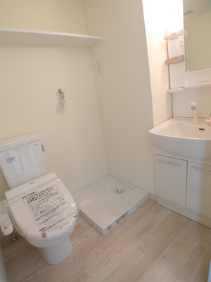 Toilet. Warm water washing toilet seat